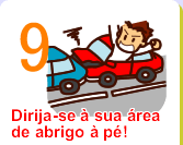 Dirija-se a sua rea de abrigo a p